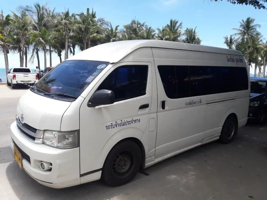 Зоопарк Кхао Кхео трансфер - Микроавтобус Toyota Hiace