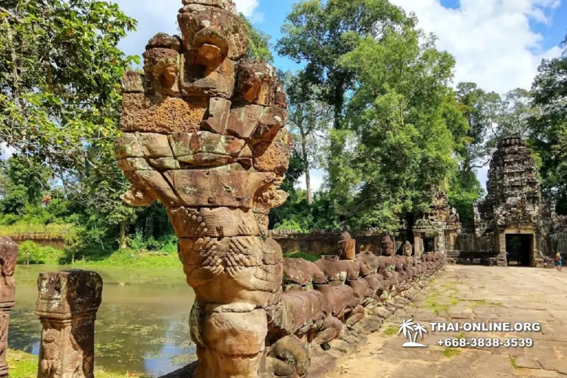 Камбоджа на 2 дня Большой Круг храмов Ангкор из Паттайи экскурсия Seven Countries в Паттайе фото 22