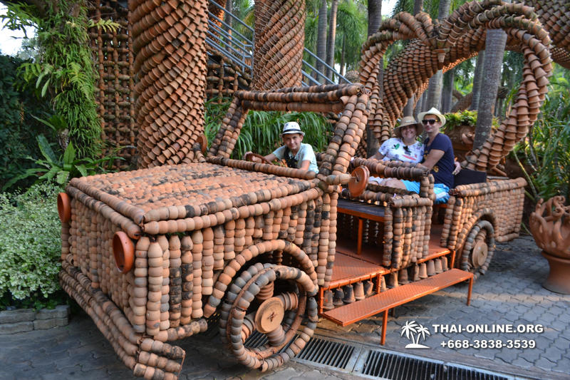 Тропический сад Нонг Нуч с обедом и шоу змей экскурсия в Паттайе фото 29