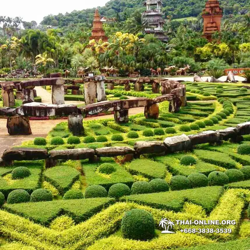 Тропический сад Нонг Нуч экскурсия в Паттайе фото 10