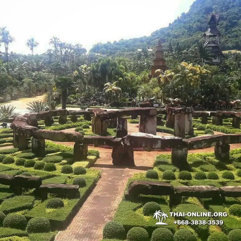 Тропический сад Нонг Нуч и шоу трансвеститов экскурсия в Паттайе фото 28