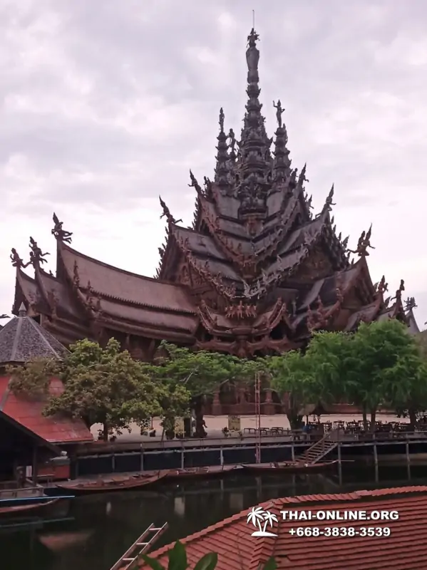 The Sanctuary of Truth Паттайя экскурсия Храм Истины компании Seven Countries в Паттайе Таиланде фото 31